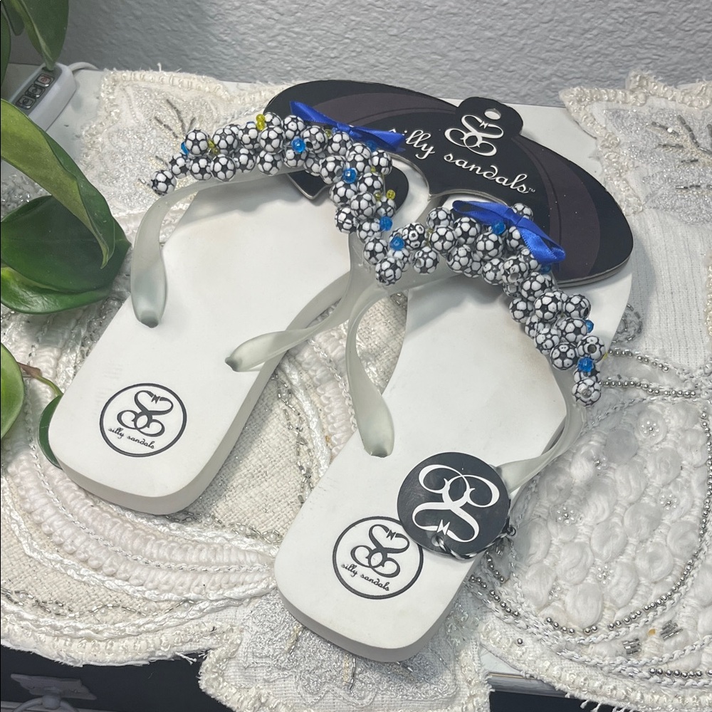 Silly Sandals Embellished Flip Flops (8)